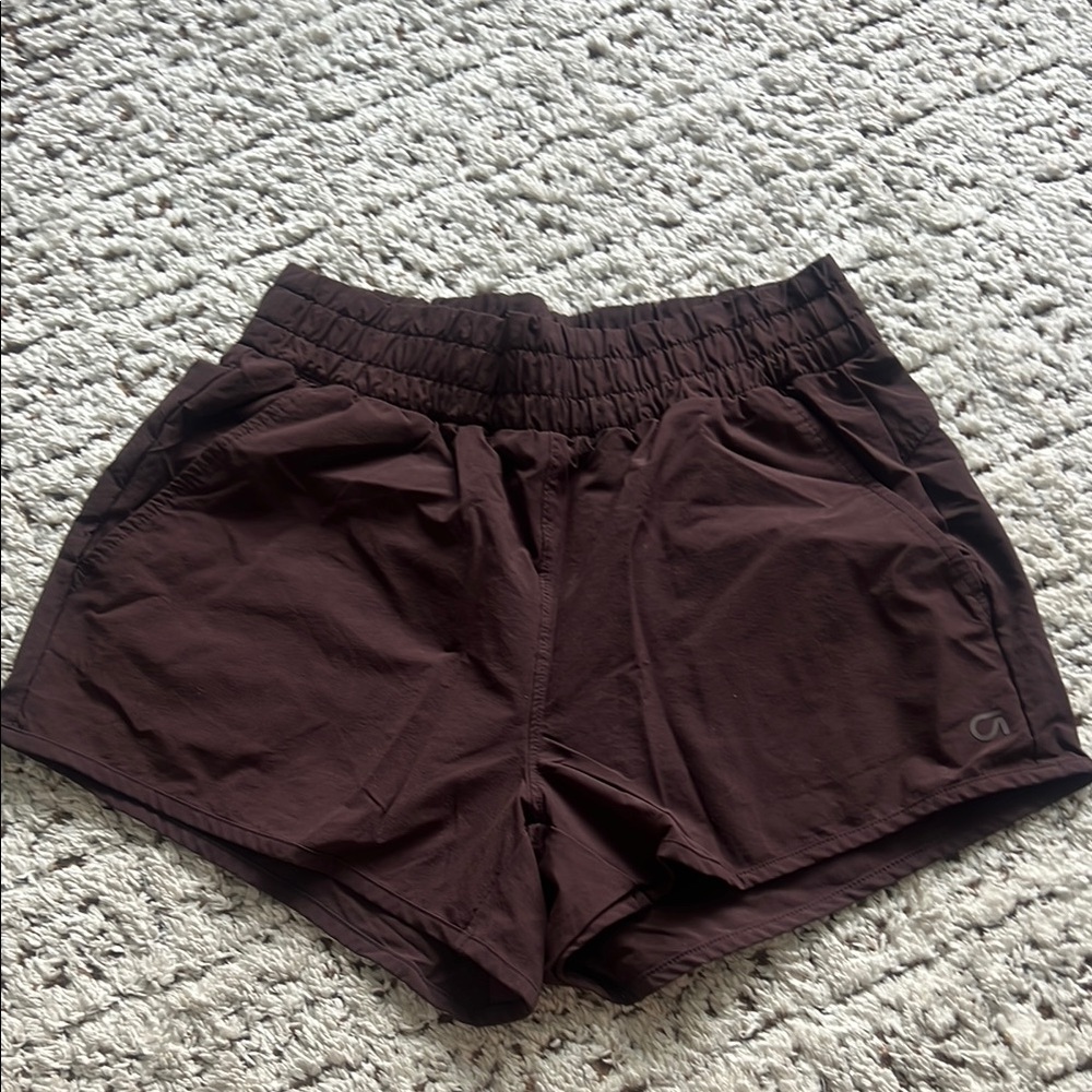 GAP fit Brown purple shorts